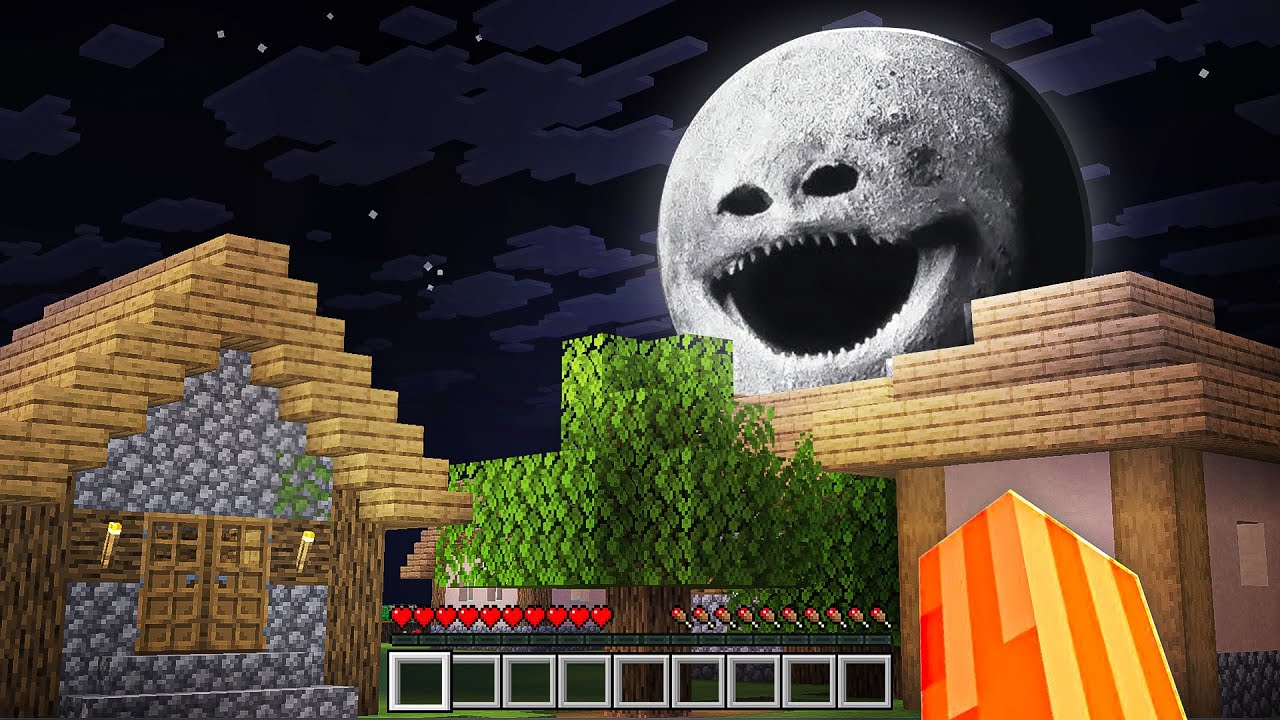 La LUNA SE ACERCA y SE COME Mi Mundo de Minecraft