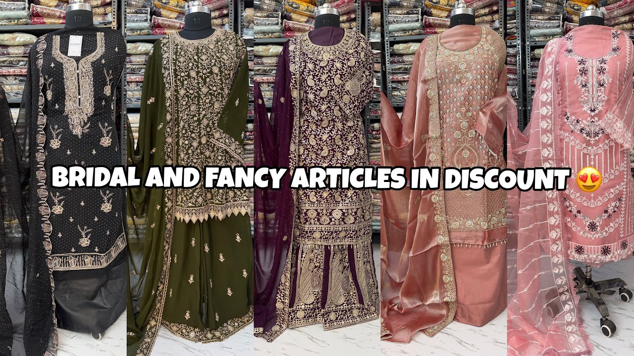 FANCY ARTICLES IN DISCOUNT PRICES | DON’T MISS THE CHANCE 
