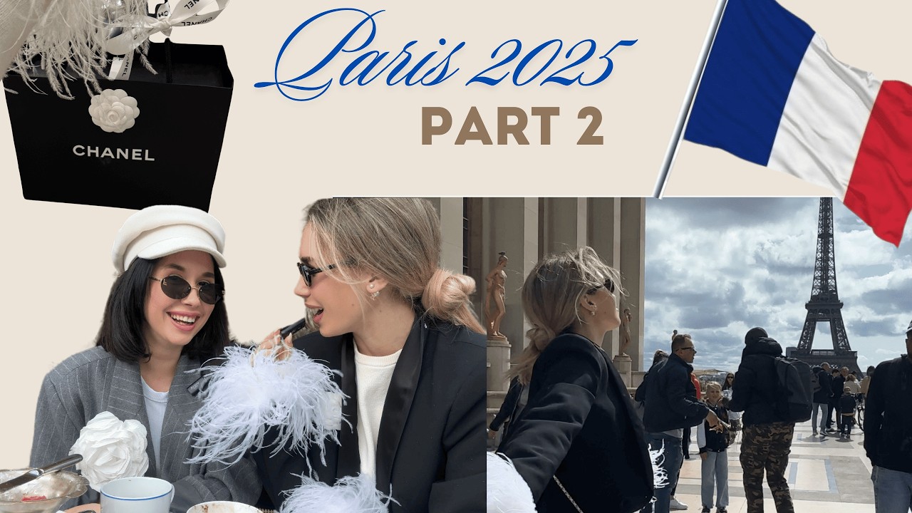 Travel vlog Paris 2025 part 2| Разговоры о парижской моде. Шоппинг в Chanel. Кафе Carette.