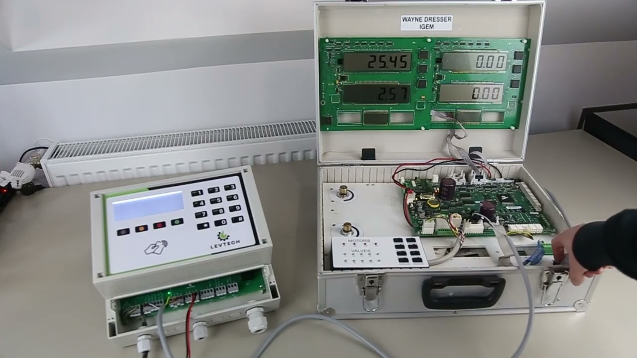 Connecting a Wayne Dresser pump to the LSP-FMS Fuel Management System