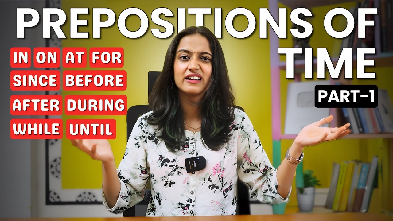 Preposition of Time part - 1 | Preposition series | English speaking | Basic grammar | Prepositions