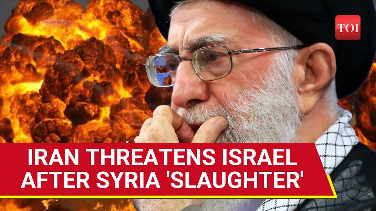'You Criminal, You Will Face...': Iran's Threat To Israel After 18 Killed In Central Syria | Watch