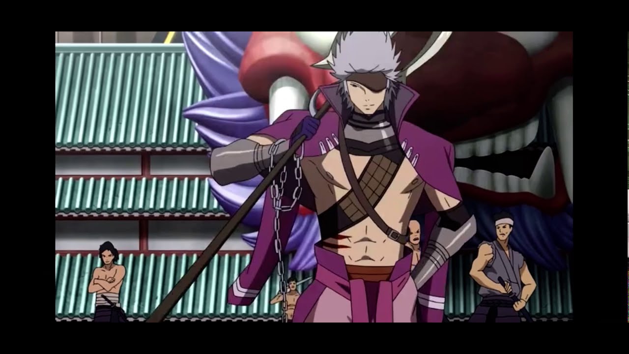 sengoku basara hideyoshi punches sea