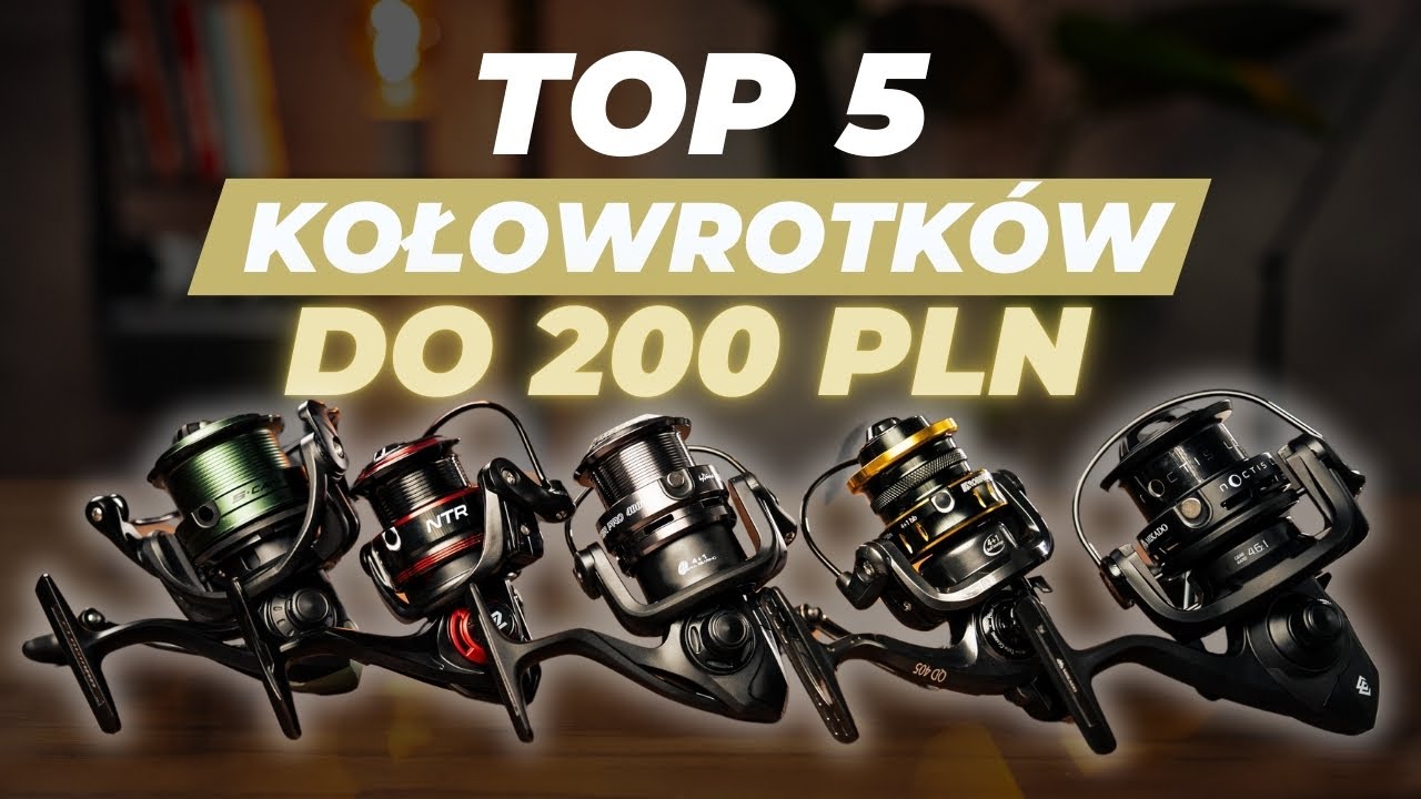 TOP 5 Kołowrotków do 200 PLN