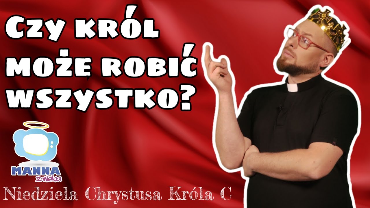 Tron na krzyżu - Chrystus Król kazanie dla dzieci rok C