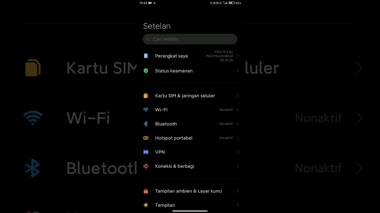 MIUI 12 Android 10 (Q) Redmi 5 Plus (Vince)