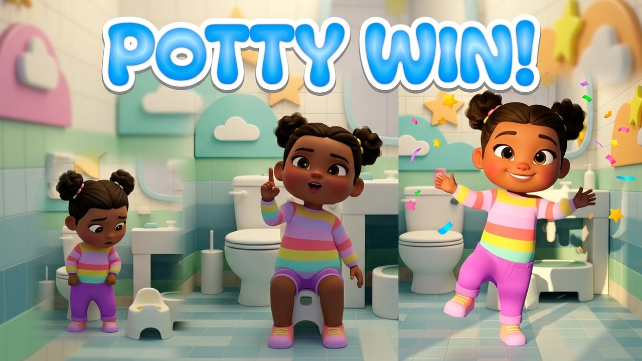 Ready? Set? Potty! 🚽 Countdown Song for Easy Toilet Training