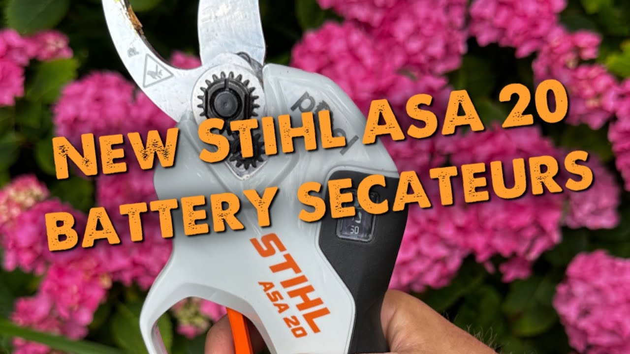 New Stihl ASA 20 cordless pruners #stihl #shorts #pruning