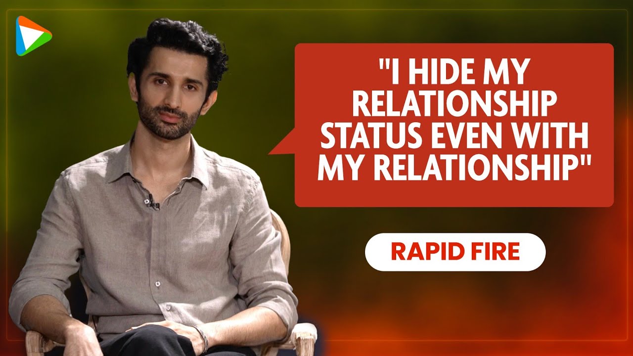 Sidhant Gupta: "I want to work with Alia Bhatt but script has to be..." | Nikkhil A |Rapid Fire