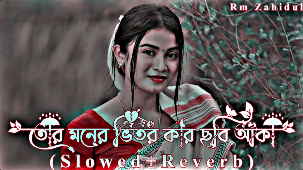 তোর মনের ভিতর কার ছবি আঁকা _ Tor Moner Vitor Kar Chobi Aka _ Slowed Reverb _ Lofi Song _ Vdj Zahidul