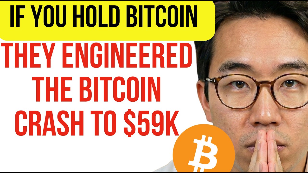 THEY ENGINEERED THE BITCOIN CRASH TO $59K. HERE IS WHO WAS BUYING THE WHOLE TIME(BEAR TRAP)