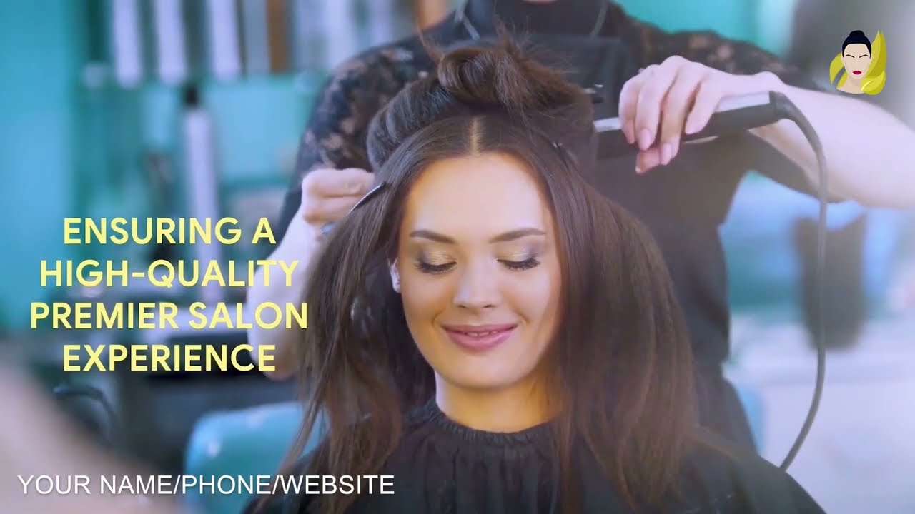 Hair Salon promo video ad