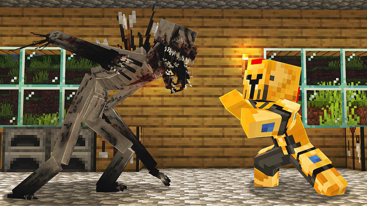 AJTHEBOLD Bullying The Hound In Minecraft