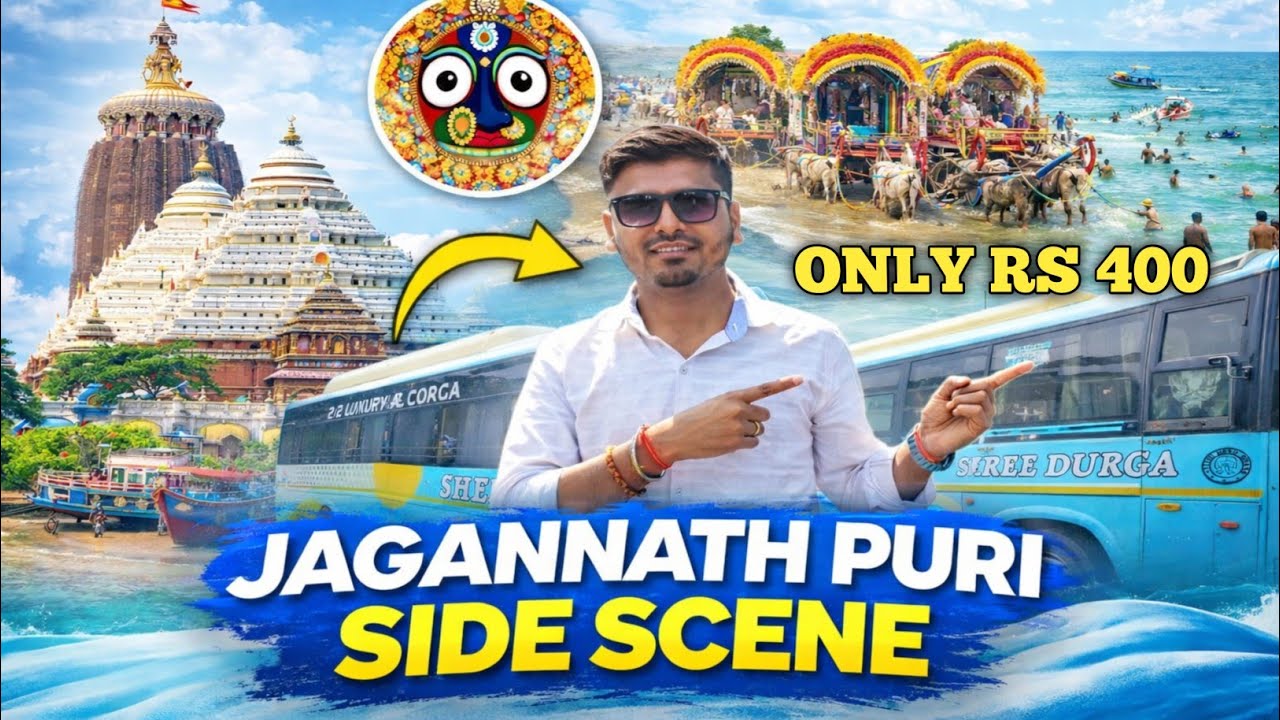 Jagannath Puri Side Scenes 🌊 | Hidden Beauty of Puri | Only Rs 400 !! Ankit Spiritual Yatra