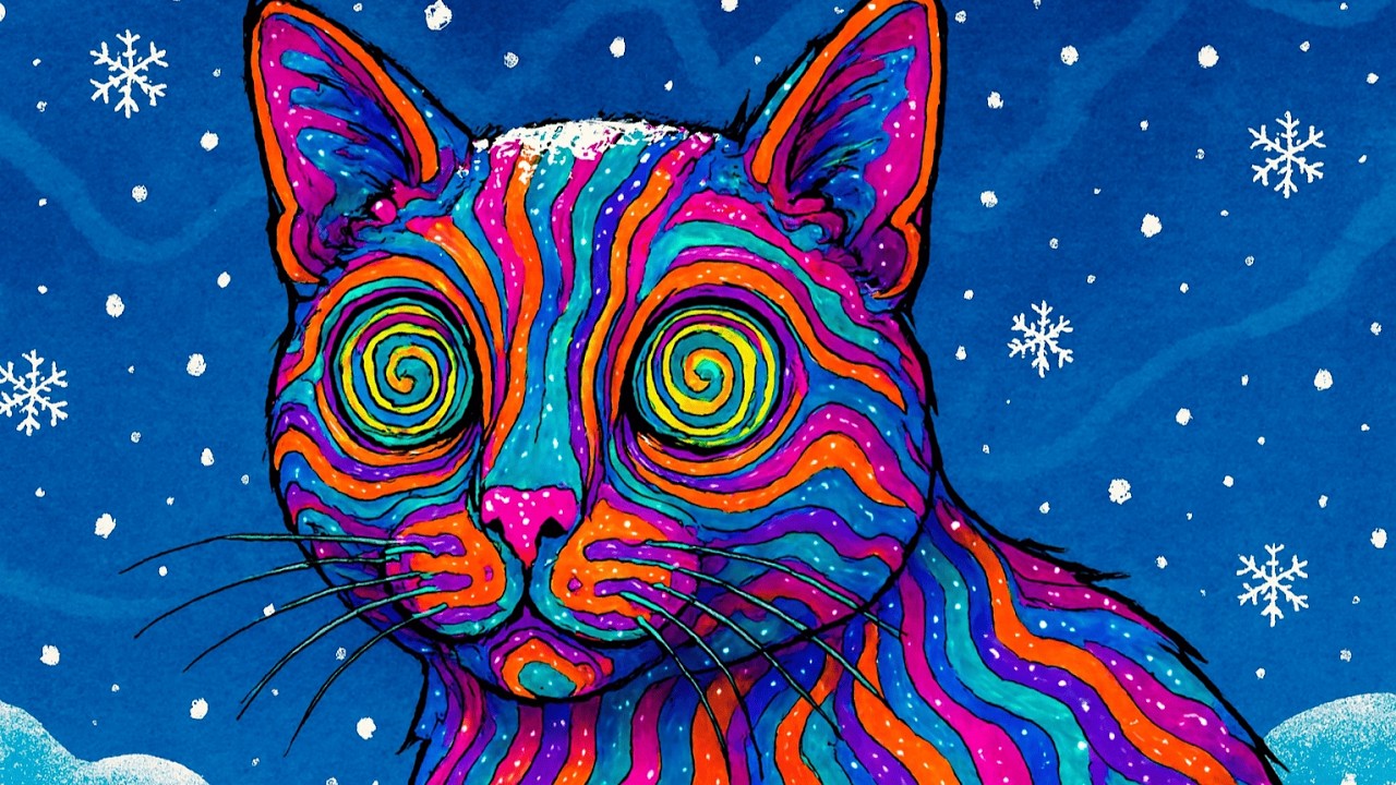 Snow Cat. Hallucinating Kaleidoscopic Video. Getting Involved.