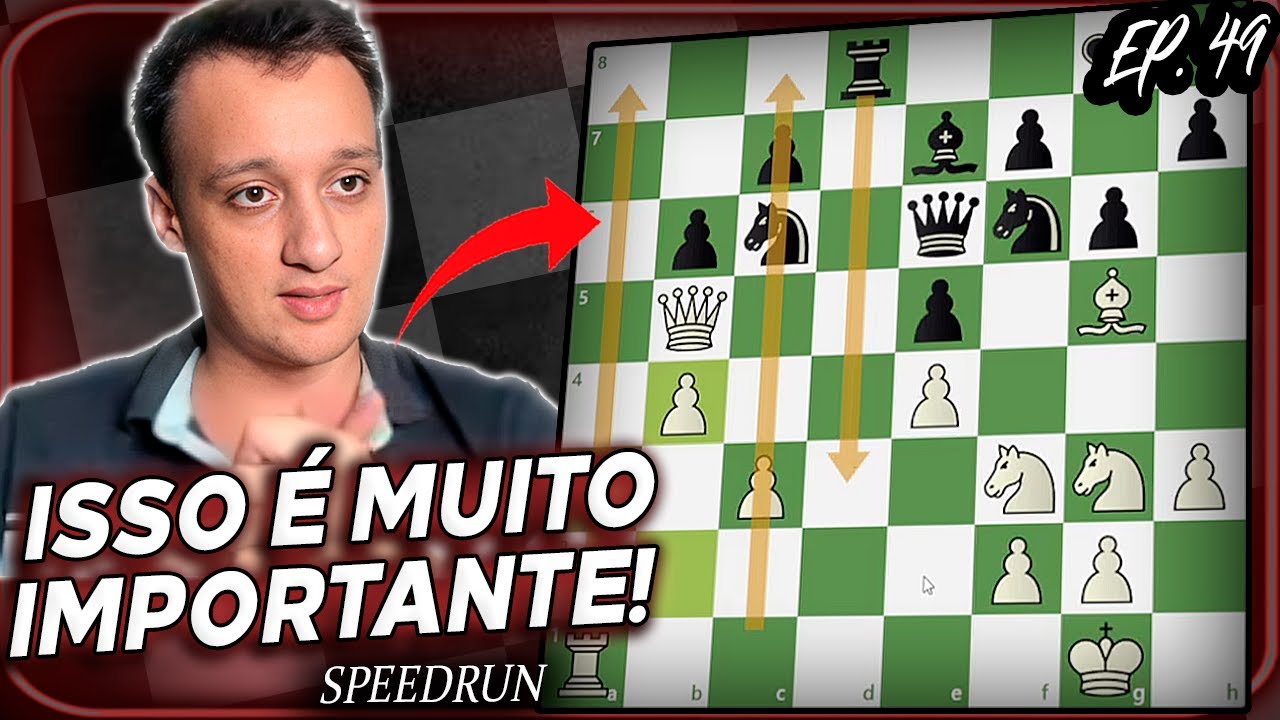 ISTO PODE MUDAR SUA VISÃO DE XADREZ!! SPEED RUN Speed Run, O RETORNO! EP. 49