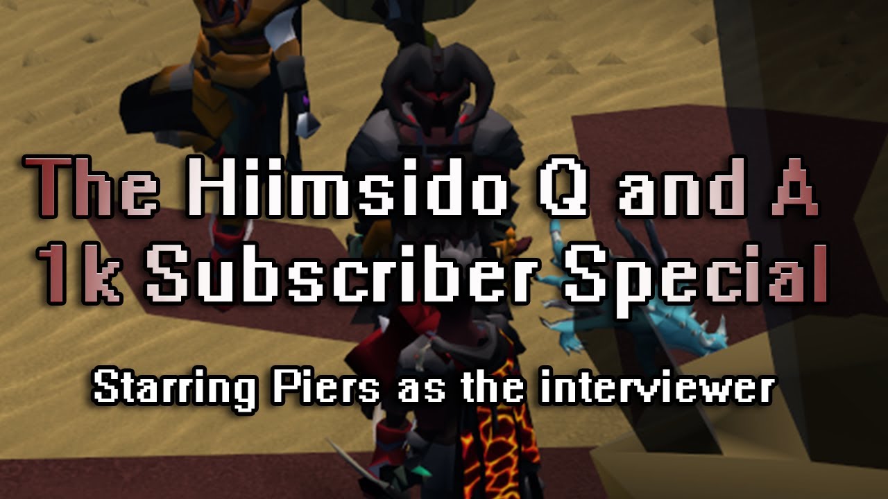 The Hiimsido Q And A - 1k Subscriber Special (Ft. Piers)