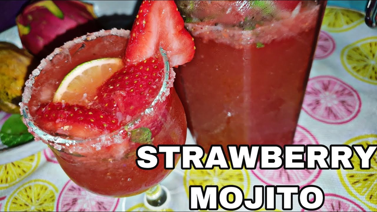 STRAWBERRY MOJITO l FOOD FIESTA l