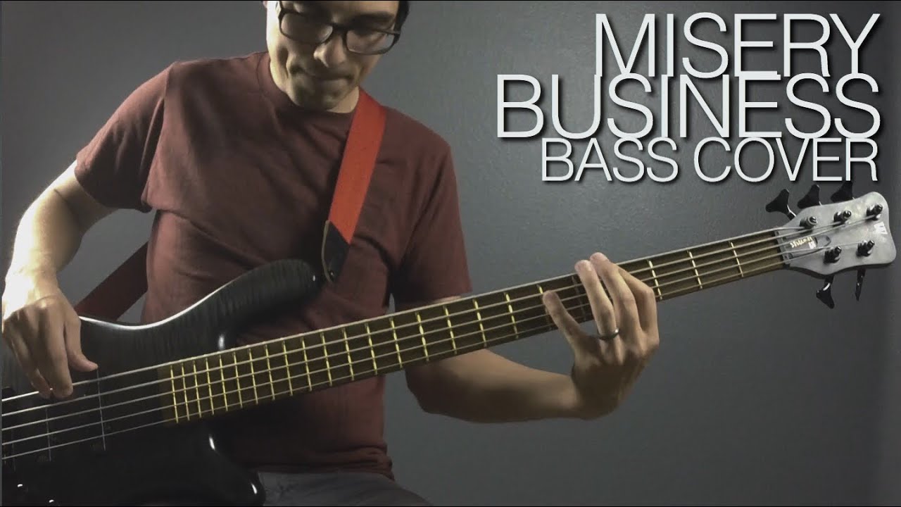 Misery Business - Paramore (Bass Cover)