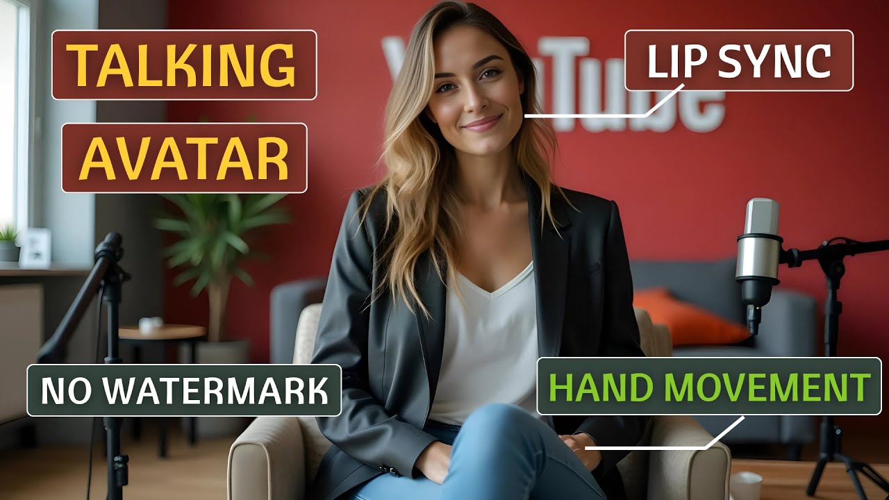 How To Create Talking Ai Avatar FREE | Best AI Avatar Generator (No Cost, No Watermark)