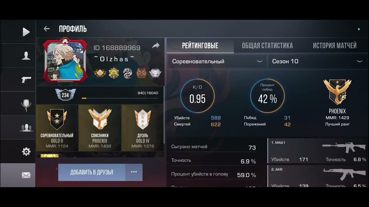 Standoff 2 оценка трёх акков