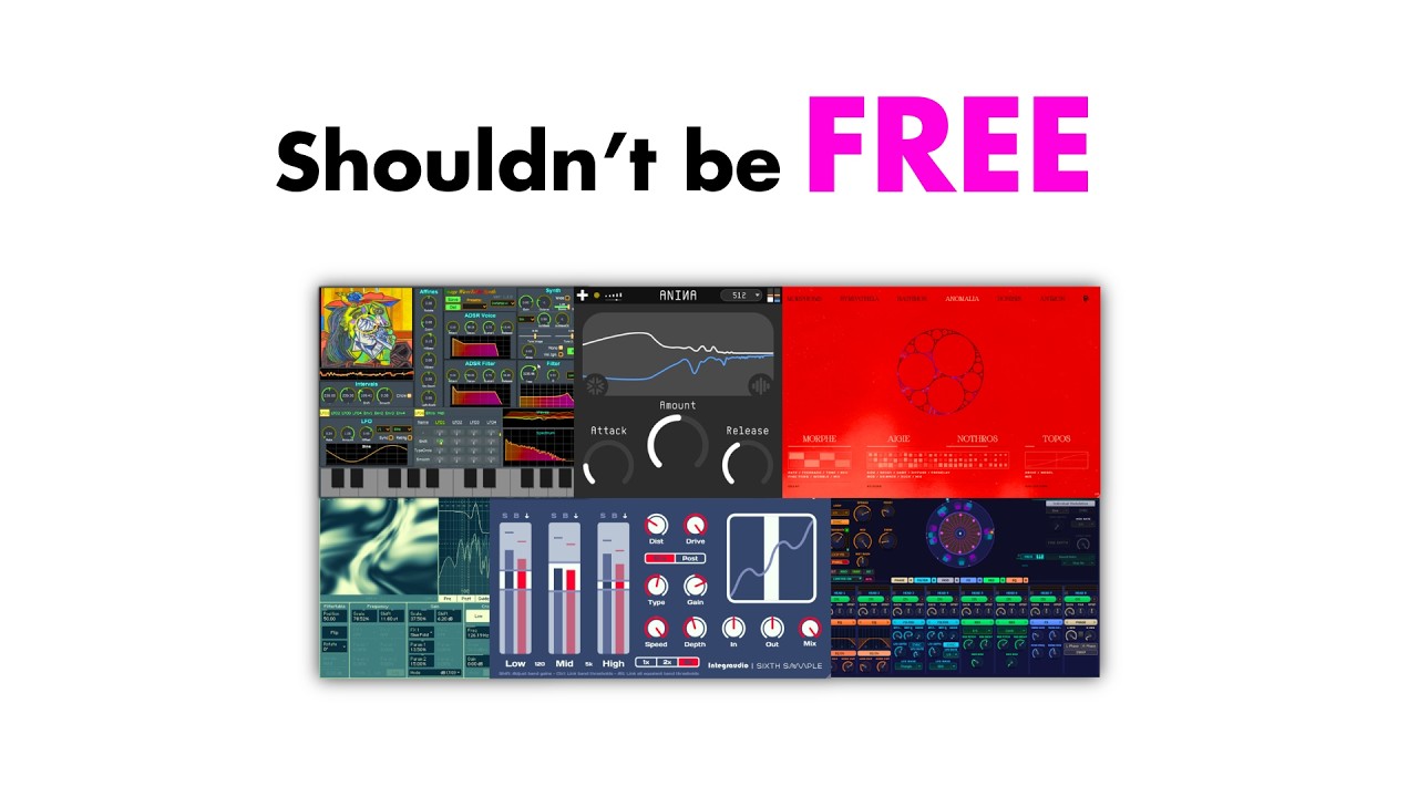 The best recent FREE plugins