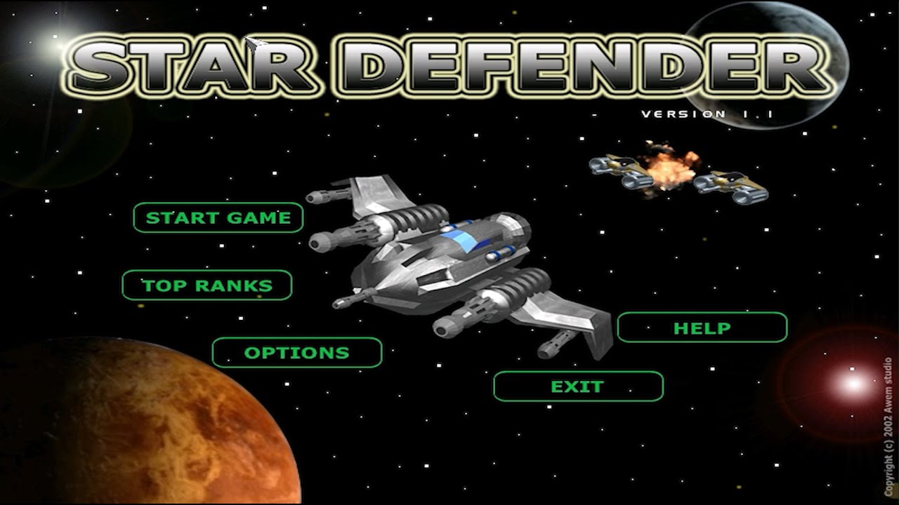 Star Defender [download] full gameplay