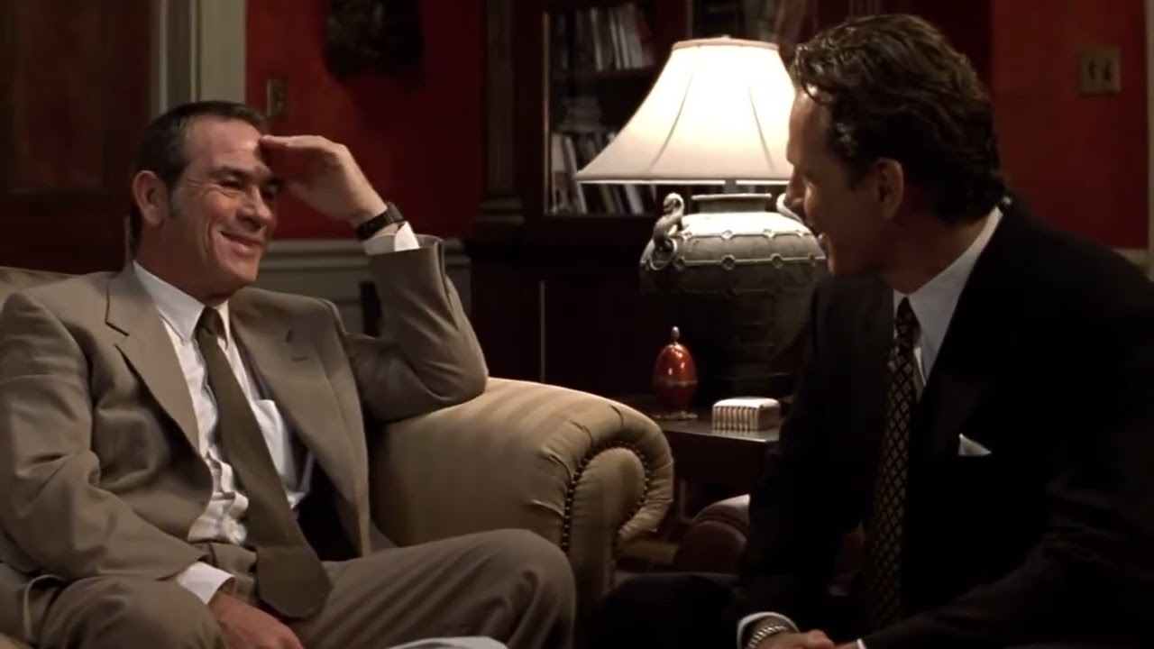 Double Jeopardy 1999 Libby works with Travis to catch nick scene