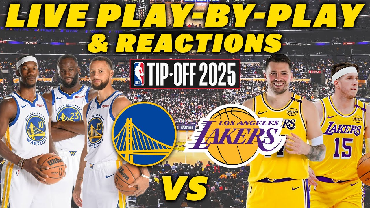 Golden State Warriors vs Los Angeles Lakers | Live Play-By-Play & Reactions