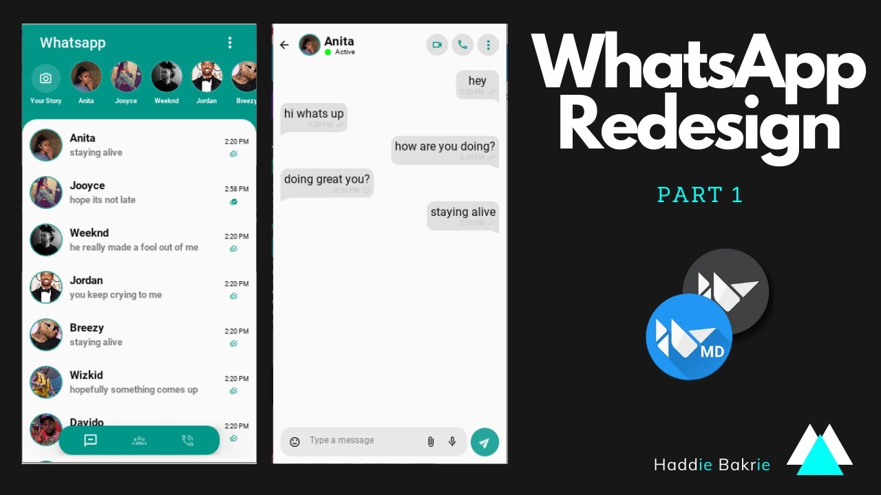 KivyMD WhatsApp Redesign - Speed Coding | Part 1