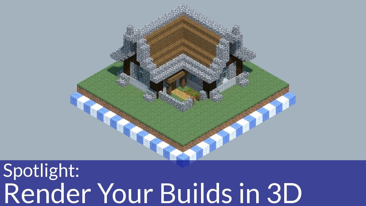 How To Render Your Minecraft Builds in 3D [FREE]