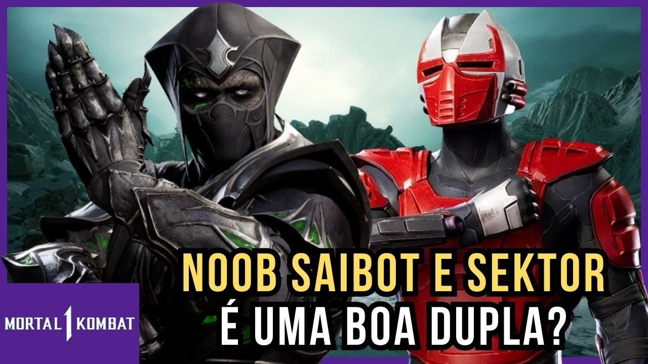 NOOB SAIBOT E SEKTOR É UMA BOA DUPLA? | MORTAL KOMBAT 1