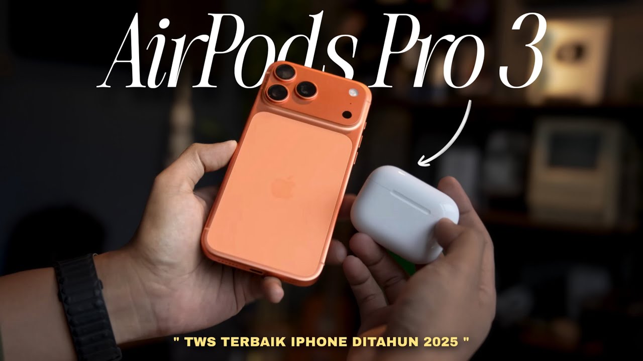 HARGA RESMI 4.5 JUTAAN! AirPods Pro 3 Unboxing & Review Indonesia (2025)