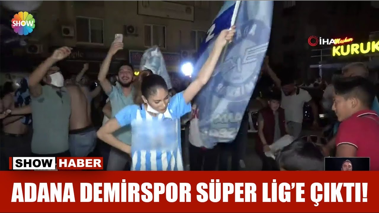 Adana Demirspor Süper Lig'e çıktı!