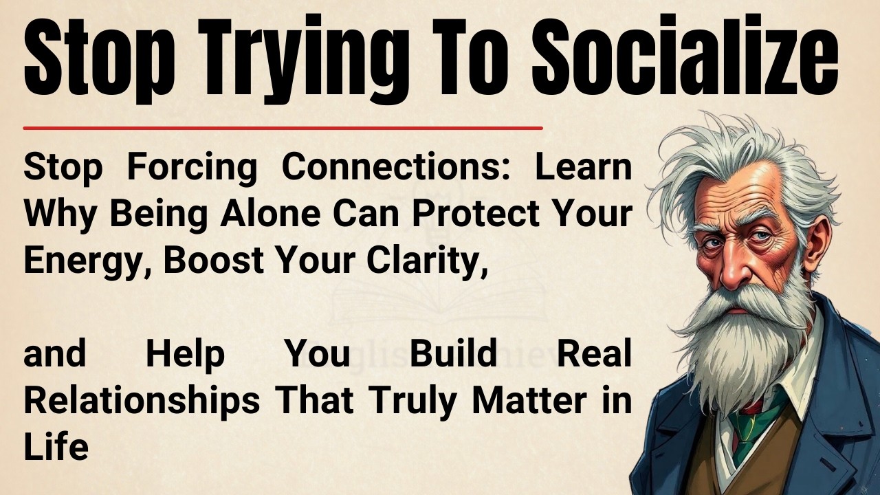 Stop Trying to Socialize: The Truth About Forced Connection and Finding Power in Solitude