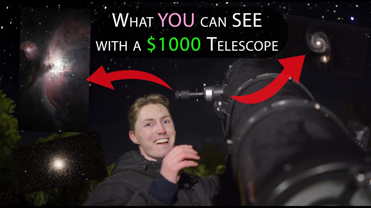 Что ВЫ сможете УВИДЕТЬ в телескоп за 1000 долларов?! 👀✨🔭