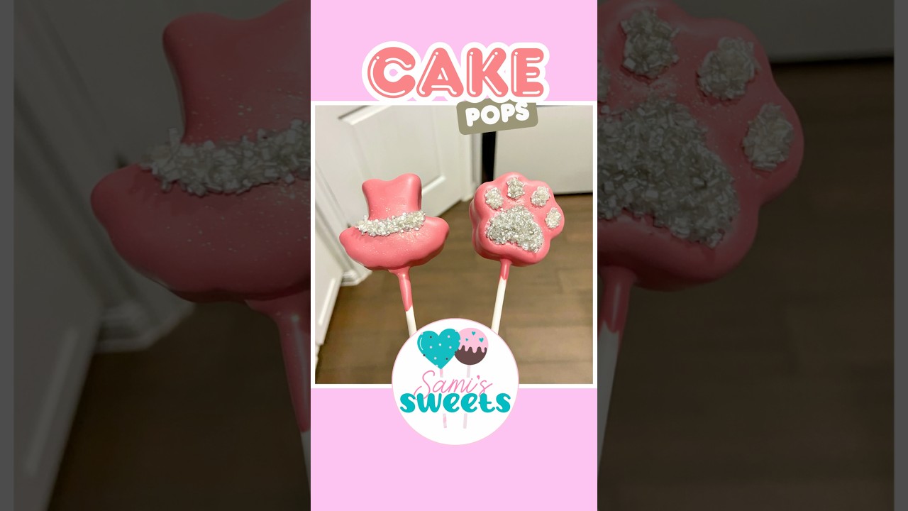 Sparkling School Spirit Cake Pops ✨💃 | Custom Treats in Team Colors