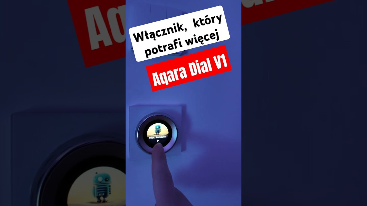 Tym pokrętłem włączysz światło, komputer i więcej! #smarthome #DialV1 #G5Pro #FP2 #HubM3 #home