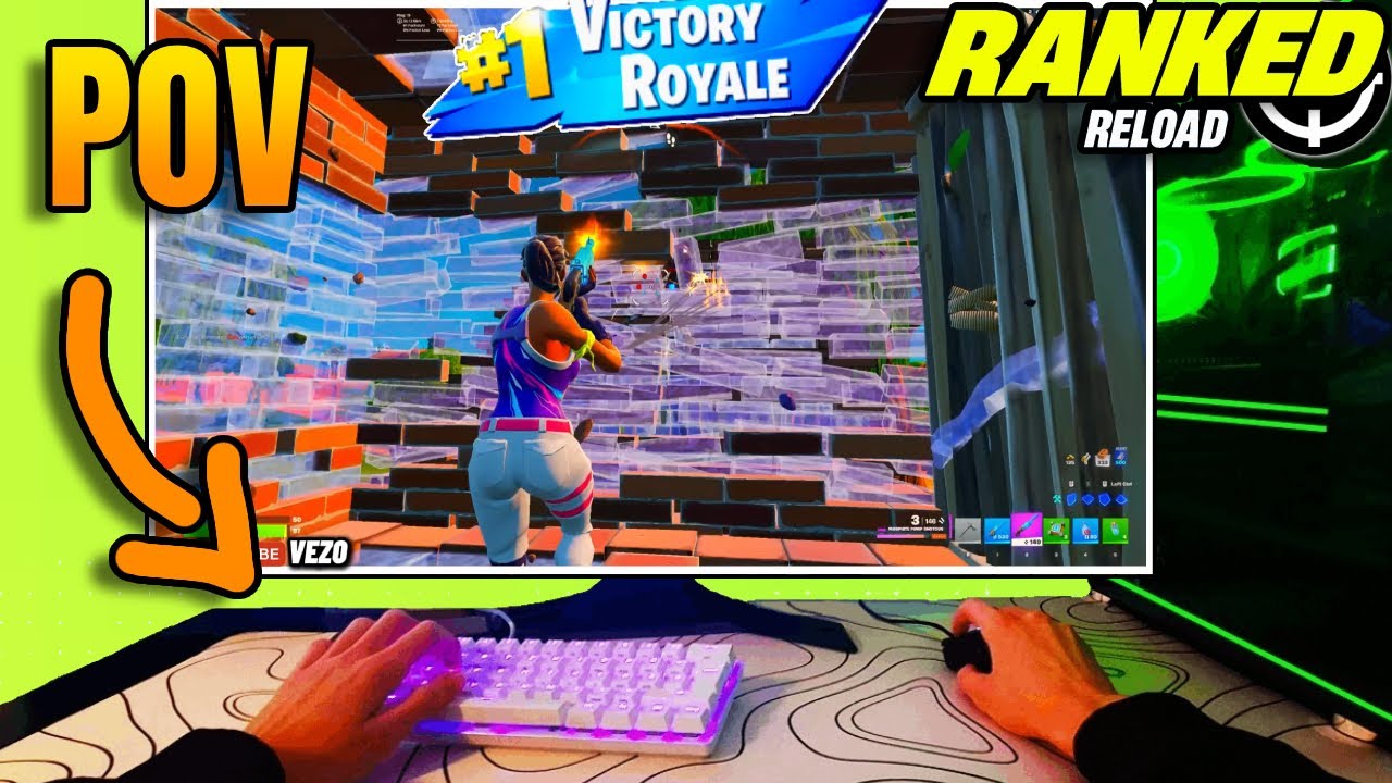 PUSHING EVERY PLAYER IN UNREAL LOBBY | Fortnite POV
