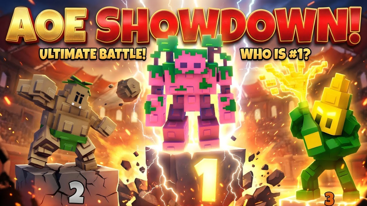 AOE Showdown: Who’s the King? Garden Tower Defense!
