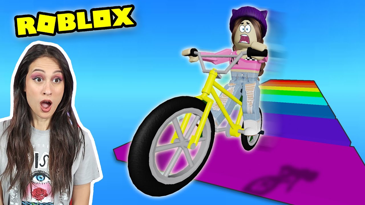 ROBLOX OBBY MAAR JE ZIT OP EEN FIETS! || Let's Play Wednesday