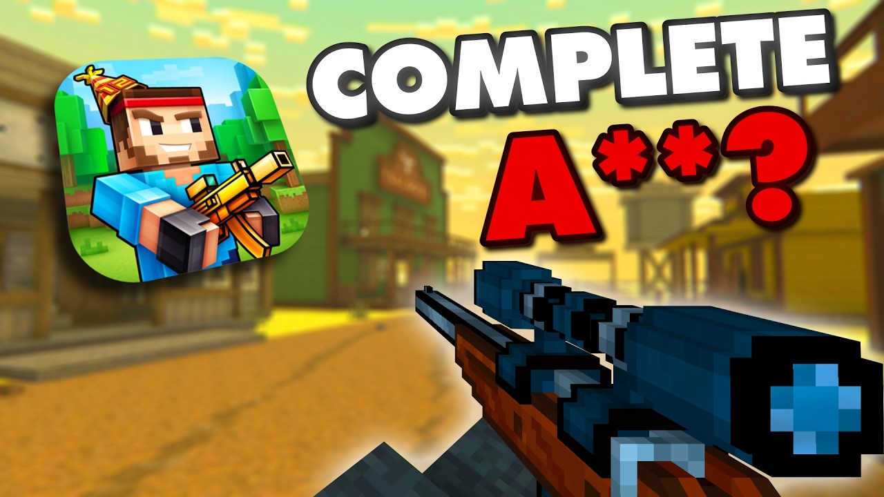 Не могу поверить, что Pixel Gun 3D выглядит так в 2025 году!