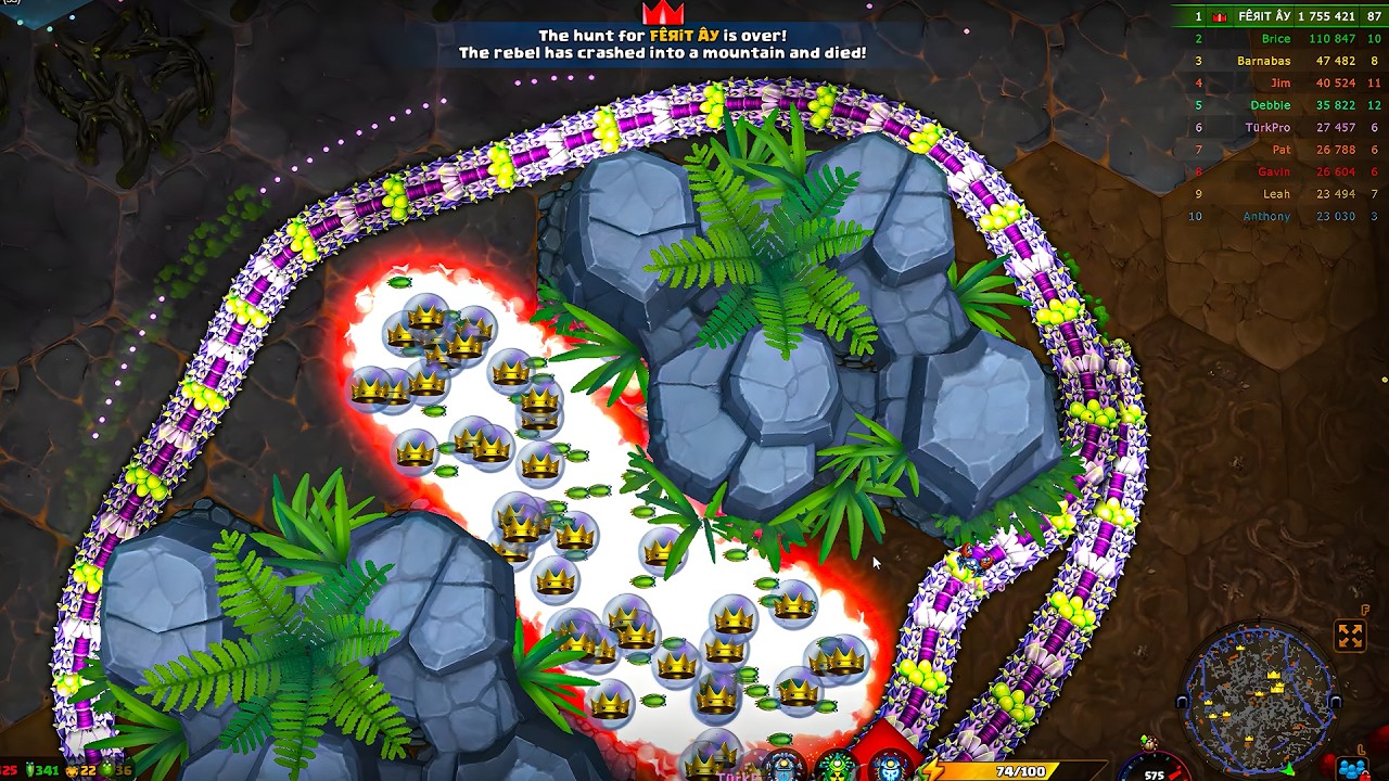 100% WIN RATE All Boss Snakes Defeated! Little Big Snake