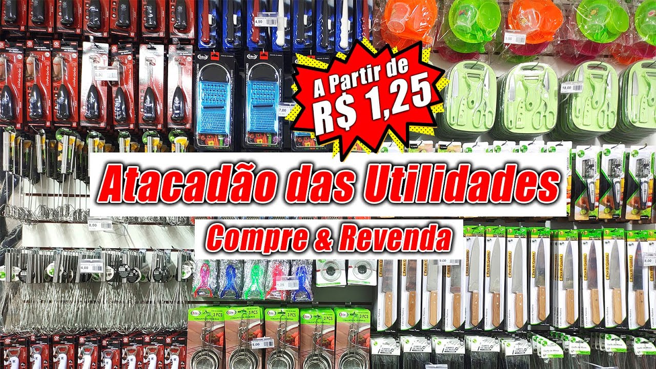 ​​🚨 ​​Descubra onde comprar Produtos Baratos para revender💰- Atacadão de Utilidades no Brás - SP💲​🤑​