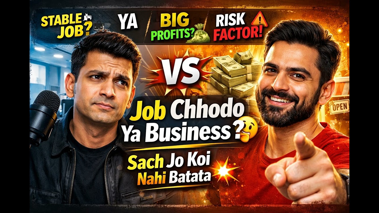 Job Chhodo Ya Business? 🤔 Sach Jo Koi Nahi Batata 💥 | Podcast |