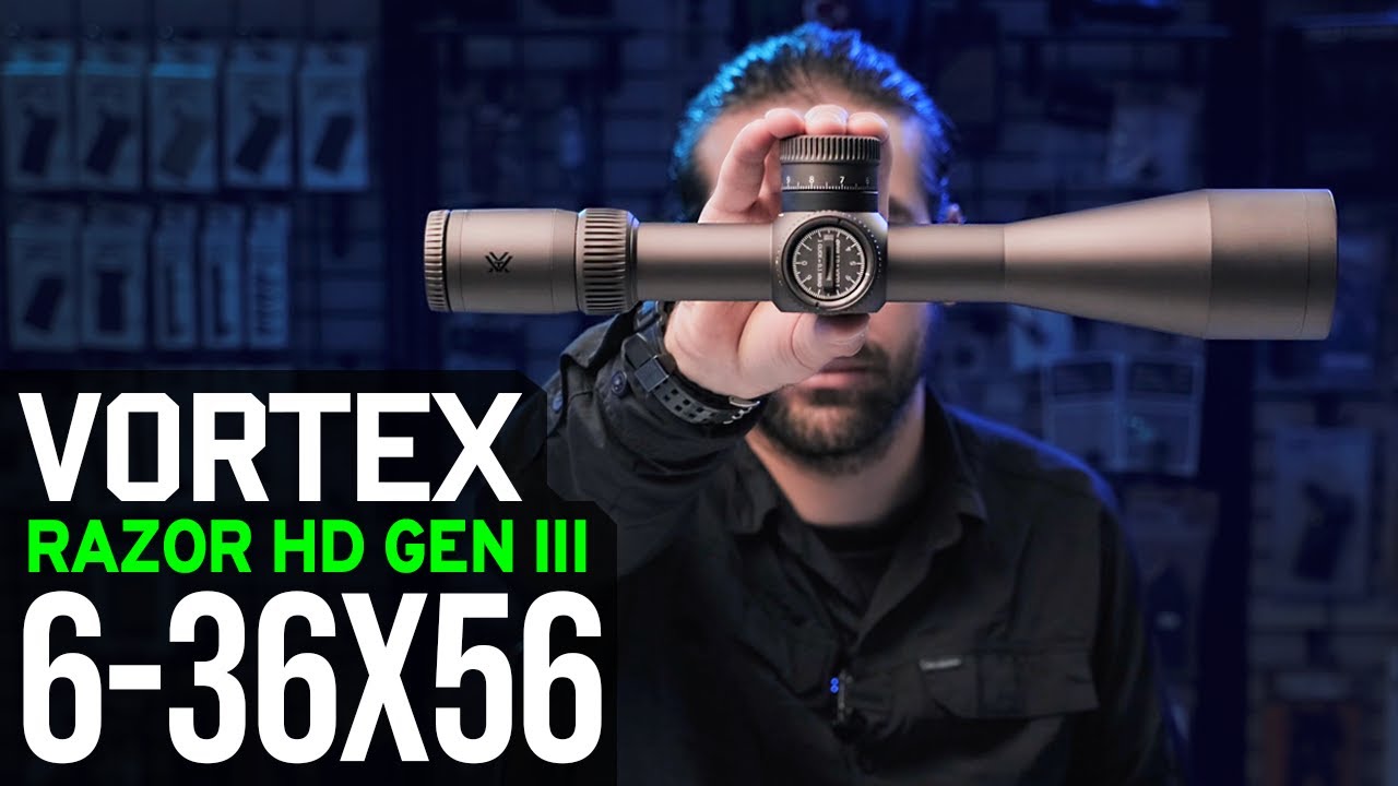Vortex'in Yeni Amiral Gemisi Razor HD Gen III 6-36x56 FFP Tüfek Dürbünü | İNCELEME