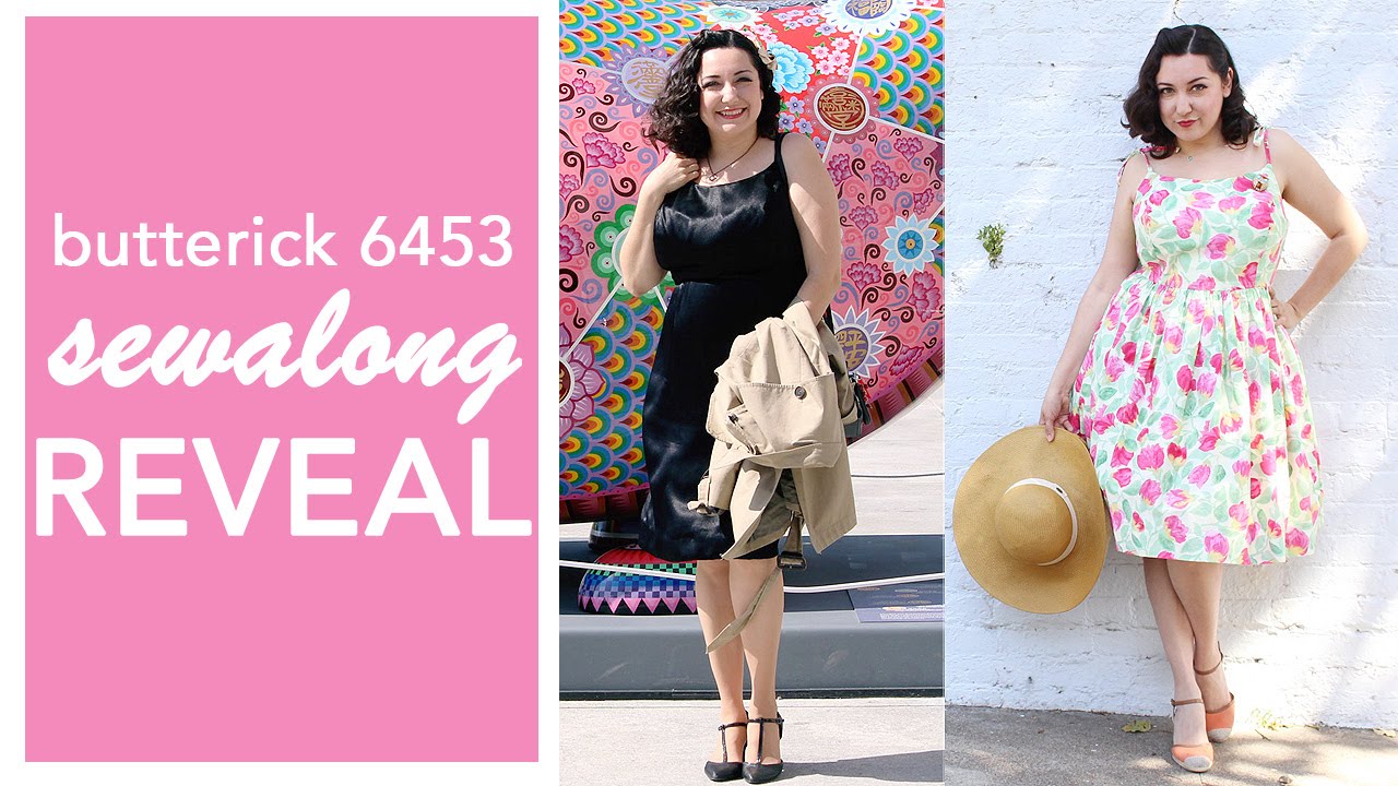 Gertie Sew Along, Butterick 6453 Sewing Reveal! | Vintage on Tap