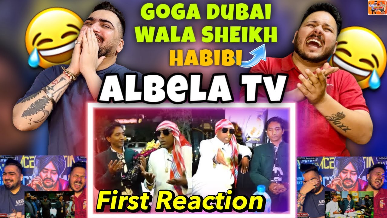 First Punjabi Reaction Albela Tv Goga Dubai Wala Sheikh Saleem Albela As a Host | Standup Comedy