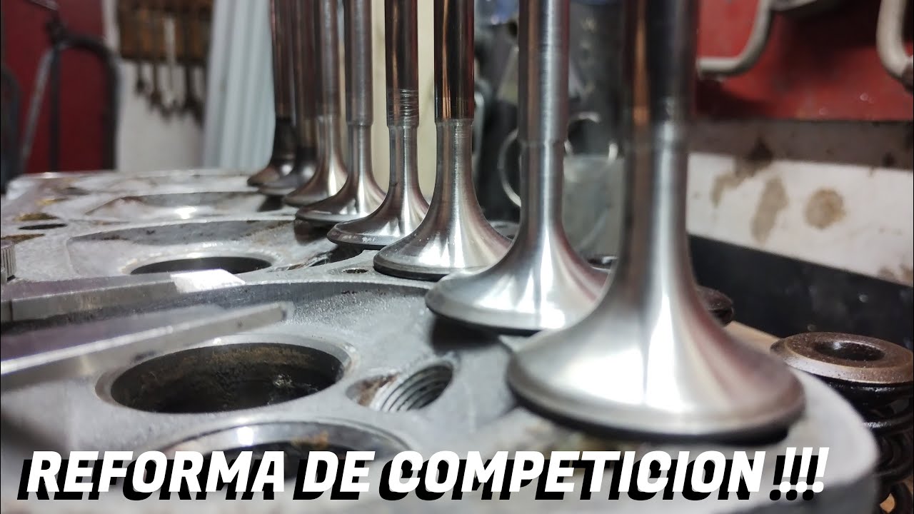 COMO tener válvulas de COMPETICIÓN sin PRESUPUESTO !!! De estándar a válvulas de COMPETICION