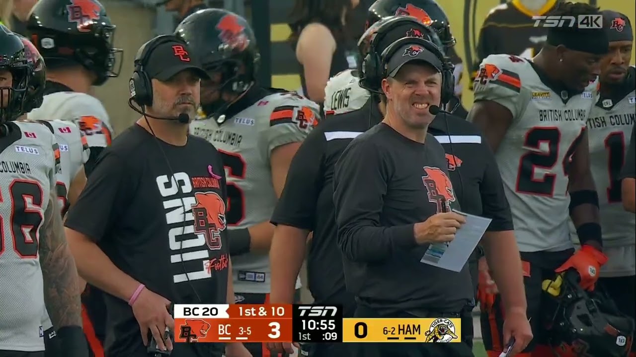 August 7, 2025 - CFL - BC Lions @ Hamilton Tiger-Cats